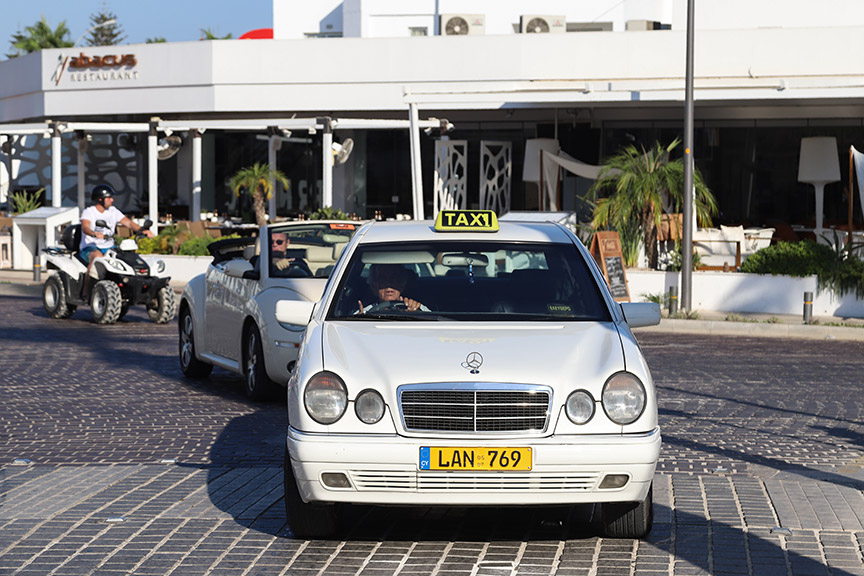Taxi prevoz na Kipru