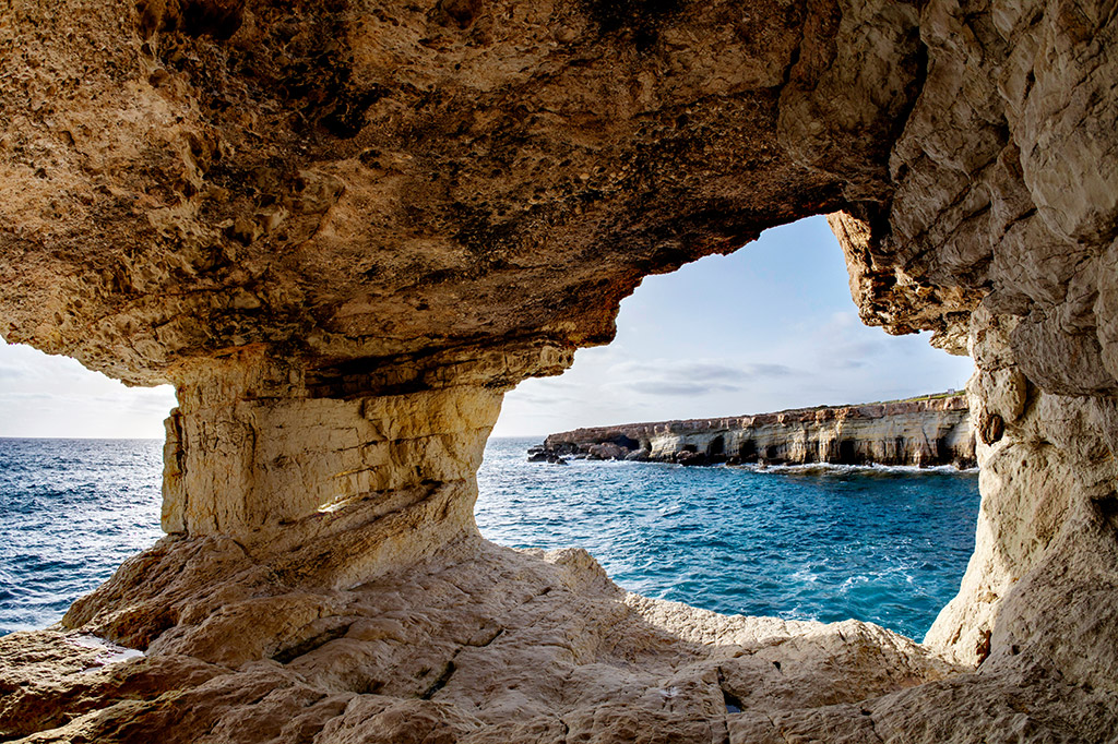 Morske pecine Sea caves Aja Napa Kipar