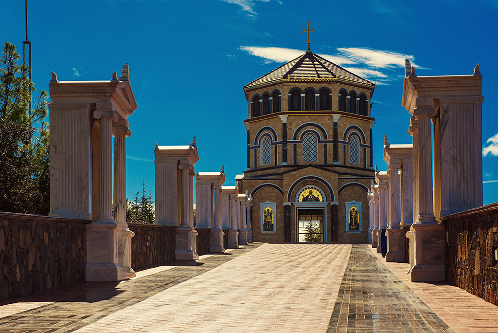 Manastir Kikos Nikozija Trodos Kipar