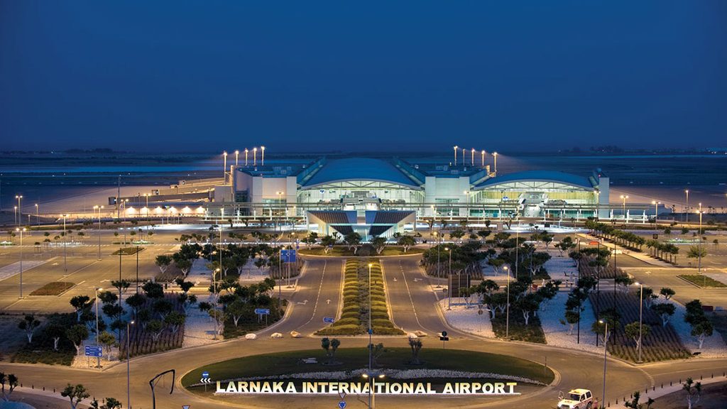 Larnaka aerodrom Kipar