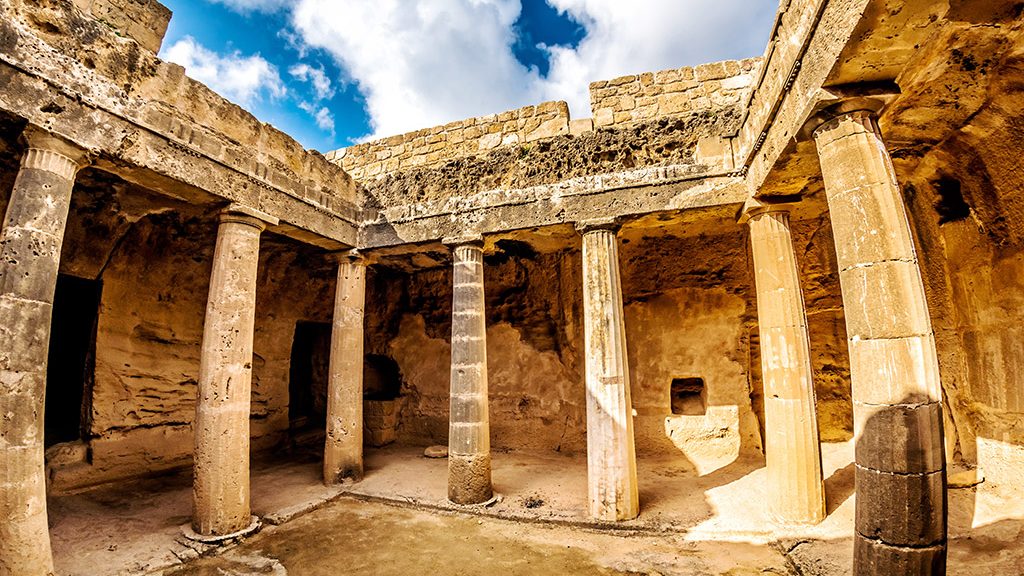Grobnice kraljeva Tombs of the Kings Pafos Kipar