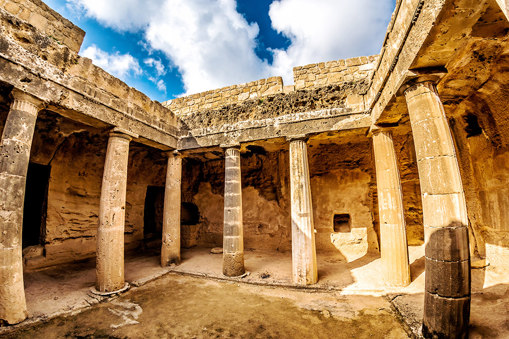 Grobnice kraljeva Tombs of the Kings Pafos Kipar