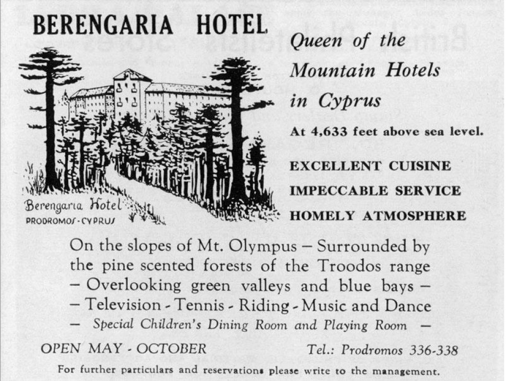 Hotel Berengaria Prodromos Kipar