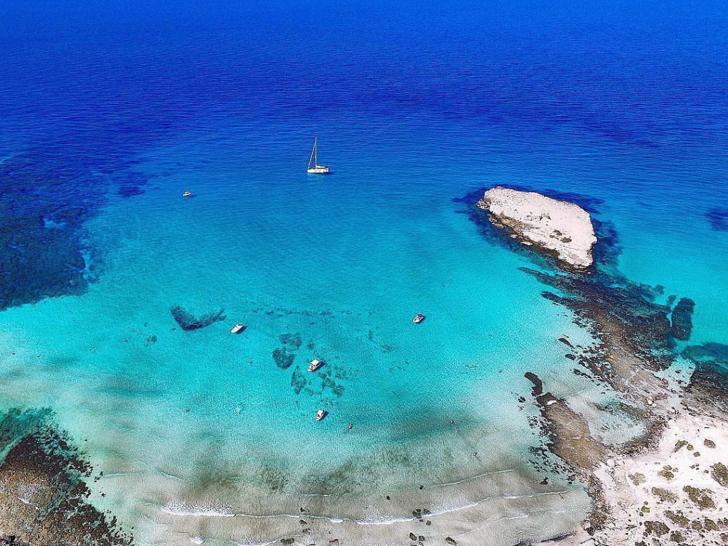 Plava Laguna Akamas Kipar