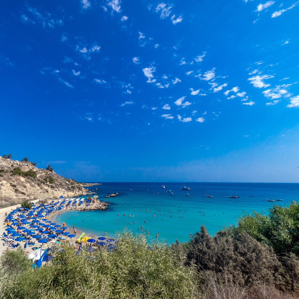 Plaža Konnos Kipar