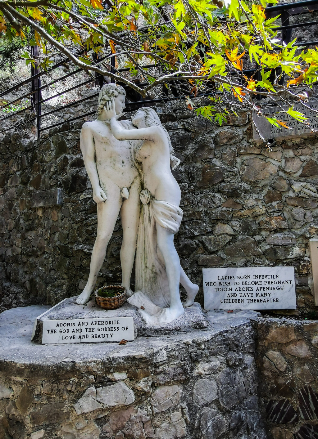 Adonisova kupatila Pafos Kipar