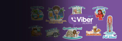 Najzabavniji kiparski paket Viber stikera u tvom telefonu!