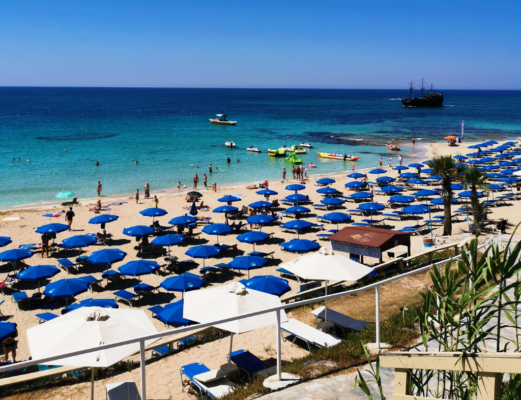 Plaža Glyki Nero Aja Napa Kipar